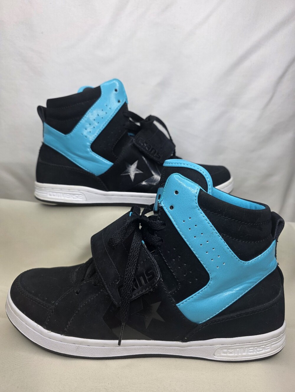 Converse Anarchy Hi Black/Peacoat Blue-White 143300C Size 10